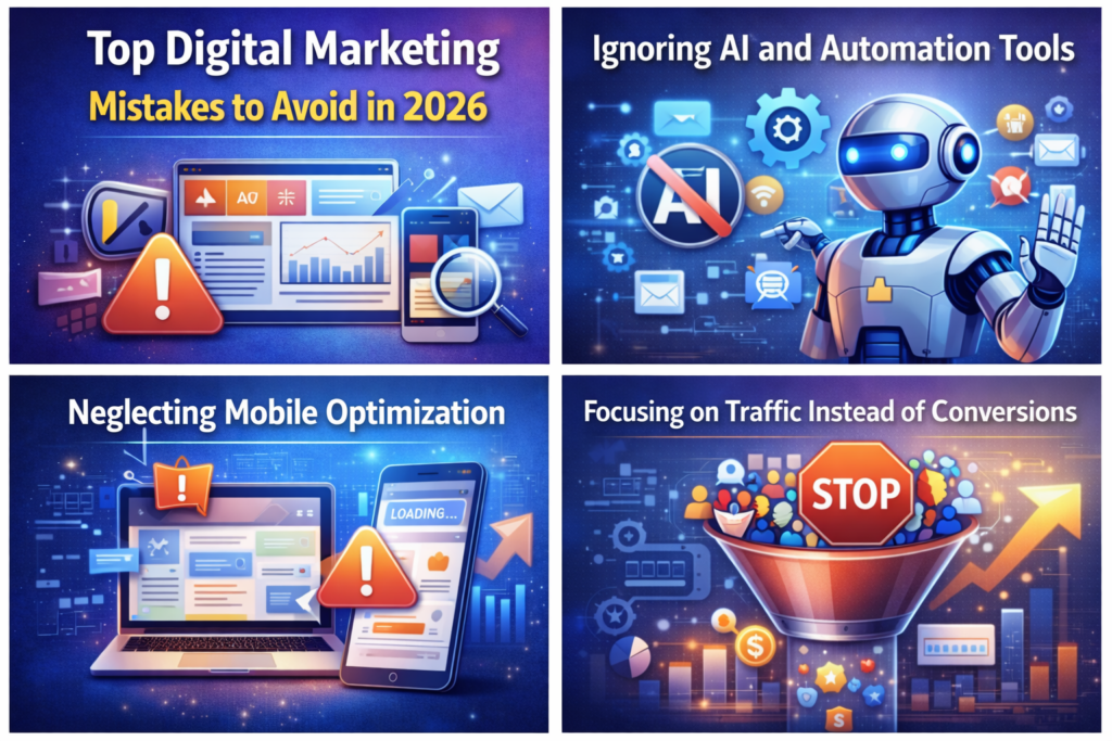 Top Digital Marketing Mistakes to Avoid in 2026