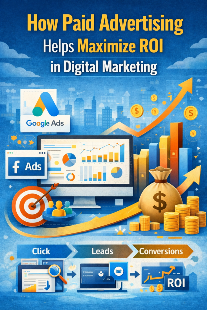 How Paid Advertising Helps Maximize ROI in Digital Marketing