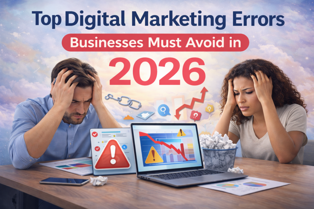 Top Digital Marketing Errors Businesses Must Avoid in 2026