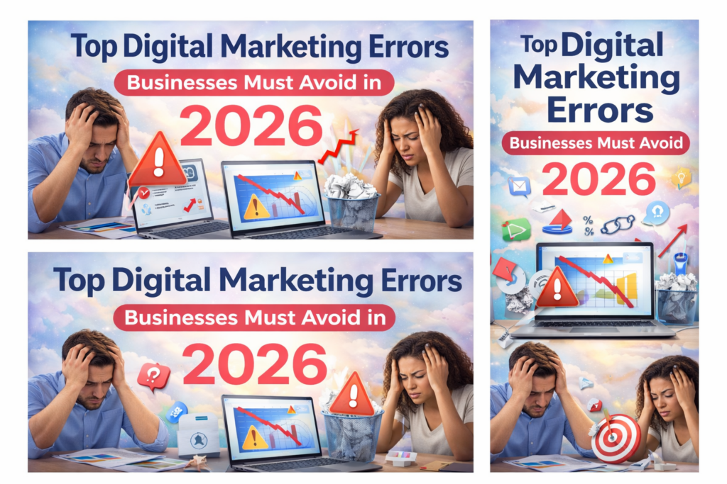 Top Digital Marketing Errors Businesses Must Avoid in 2026